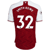 2020/2021 Arsenal Home Red Men's Soccer Jersey SMITH ROWE #32