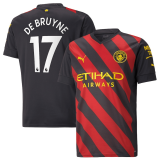 Manchester City Away Jersey Mens 2022/23 #De Bruyne #17
