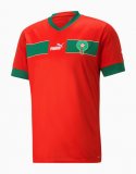 Morocco Home Jersey Mens 2022