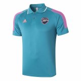 2020/2021 Arsenal Green Men's Soccer Polo Jersey Shirt