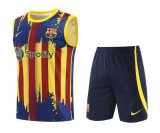 Barcelona Yellow Training Singlet + Short Mens 2023/24