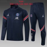 PSG x Jordan Royal Training Suit (Jacket + Pants) Kids 2021/22