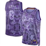 Los Angeles Lakers LeBron James Purple Swingman Jersey - Select Series Mens 2023/24 #JAMES - 6