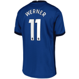 2020/2021 Chelsea Home Blue Men's Soccer Jersey Werner #11