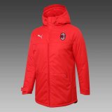2020/2021 AC Milan Red Soccer Winter Jacket Men's