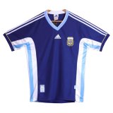 Argentina Retro Away Jersey Mens 1998