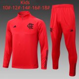 Flamengo Red Training Suit Kids 2023/24