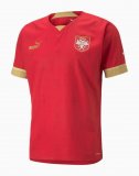 Serbia Home Jersey Mens 2022