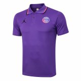 PSG x Jordan Purple II Polo Jersey Mens 2021/22