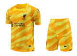 Liverpool Goalkeeper Yellow Jersey + Short Mens 2023/24