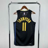 Golden State Warriors Black Swingman Jersey - Statement Edition Mens 2025 THOMPSON #11