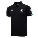 Real Madrid Black Polo Jersey Mens 2023/24