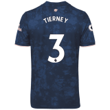 2020/2021 Arsenal Third Navy Men's Soccer Jersey TIERNEY #3