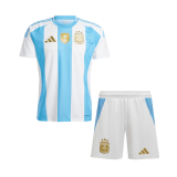 Argentina Home Jersey + Short Kids 2024