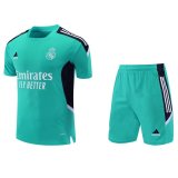 Real Madrid Green II Training Suit Jersey + Short Mens 2021/22