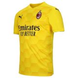 2020/2021 AC Milan Goalkeeper Yellow Soccer Jersey Men's