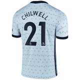 2020/2021 Chelsea Away Light Blue Men's Soccer Jersey Chilwell #21