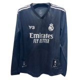 Real Madrid Y-3 120th Anniversary Black Long Sleeve Jersey Mens 2022/23