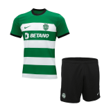 Sporting Portugal Home Jersey + Short Kids 2023/24