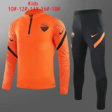 2020/2021 Roma Orange Kid's Soccer Training Suit