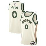 Boston Celtics White Swingman Jersey - City Edition Mens 2023/24 TATUM #0