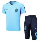 Argentina Blue Training Jersey + Short Mens 2023/24