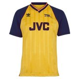 1988-1990 Arsenal Retro Away Soccer Jersey Men