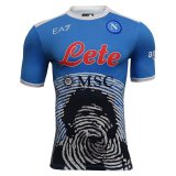 Napoli Blue Maradona Limited Edition Mens Jersey 2021/22