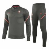 2020/2021 Portugal Deep Green Soccer Training Suit Men