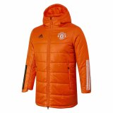 2020/2021 Manchester United Orange Soccer Winter Jacket Men's