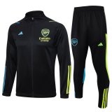 Arsenal Black Training Jacket + Pants Mens 2023/24