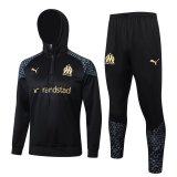 Olympique Marseille Black Training Suit Mens 2023/24 #Hoodie