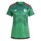 Mexico Home Jersey Womens 2022 FIFA World Cup Qatar