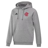 Flamengo Pullover Hoodie Light Grey Sweatshirt Mens 2022/23