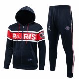 PSG x Jordan Hoodie Royal Training Suit(Jacket + Pants) Mens 2021/22