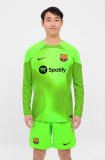 Barcelona Goalkeeper Green Jersey Mens 2022/23 #Long Sleeve