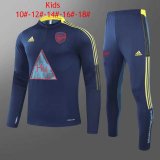 2020/2021 Arsenal x Human Race Blue Kid's Soccer Training Suit