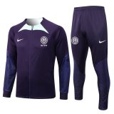 Inter Milan Purple Training Suit Jacket + Pants Mens 2022/23