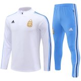 Argentina White Training Suit Mens 2024