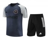 Inter Miami C.F. Dark Grey Training Jersey + Short Mens 2023/24