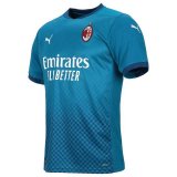 2020/2021 AC Milan Third Blue Soccer Jersey Men's