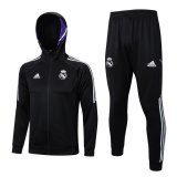 Real Madrid Black Training Jacket + Pants Mens 2022/23 #Hoodie