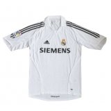 2005-2006 Real Madrid Retro Home White Men Soccer Jersey Shirt