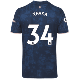2020/2021 Arsenal Third Navy Men's Soccer Jersey XHAKA #34