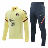 2020/2021 Club America Yellow Men's Soccer Training Suit