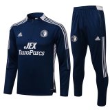 Feyenoord Navy Training Suit Mens 2021/22