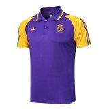 Real Madrid Purple Polo Jersey Mens 2023/24