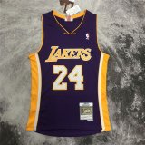 Los Angeles Lakers 2008-2009 Kobe Bryant Mitchell & Ness Purple Jersey Hardwood Classics Mens (BRYANT #24)