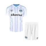 2020/2021 Gremio Away White Kids Soccer Jersey Kit(Shirt + Short)