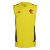 Flamengo Yellow Singlet Jersey Mens 2022/23